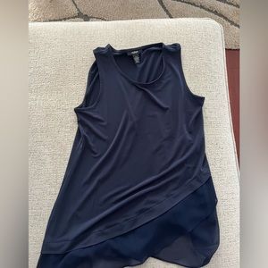 Alfani Blue Tank Blouse